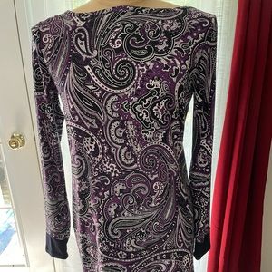 Michael Kors multicolored long sheath sheet dress Size S